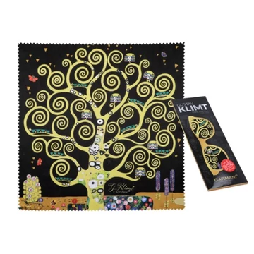 Szemüvegtörlő kendő 20x20cm ,Klimt: Életfa, H.C.021-0502