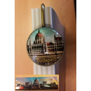 Könyvjelző 14,5x4,5x3cm, fém,díszdobozban, Budapest Országház, H.C.999-0001 Könyvjelző 14,5x4,5x3cm, fém,díszdobozban, Budapest Országház, H.C.999-0001