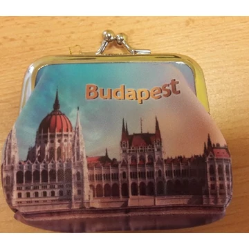 Műanyag csatos pénztárca Budapest országház, H.C.999-0031 Műanyag csatos pénztárca Budapest országház, H.C.999-0031