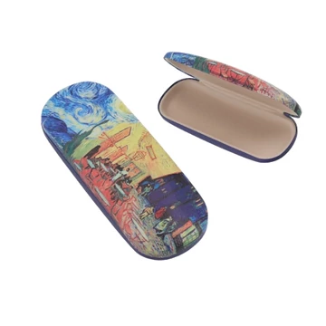 Szemüvegtok 16x6,5x4cm műbőr/műanyag ,Van Gogh: Kávéház Éjjel, H.C.021-8229