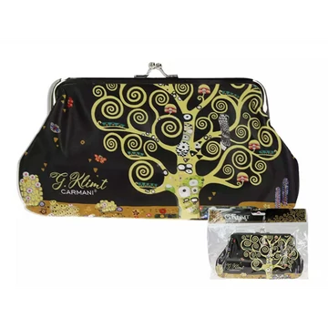 Műbőr pénztárca 20x10x1cm,Klimt: Életfa, H.C.021-4513