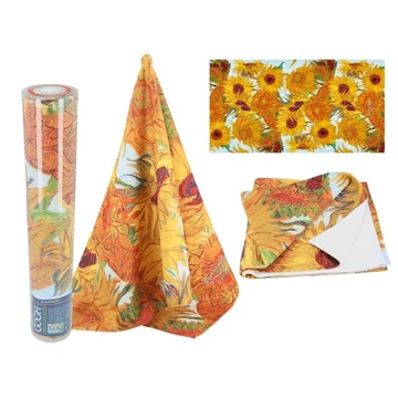 Törölköző 70x140cm, 35% pamut-65% polyester, Van Gogh: Napraforgók, H.C.023-7116