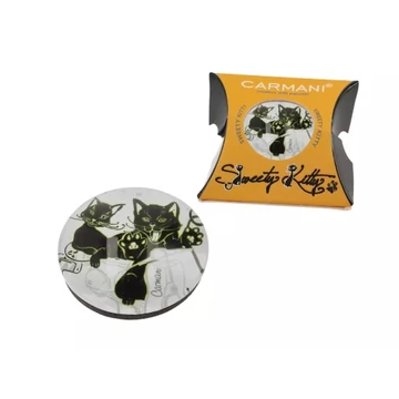 Hűtőmágnes 3cm,fekete macskák, H.C.013-0032 Hűtőmágnes 3cm,fekete macskák, H.C.013-0032