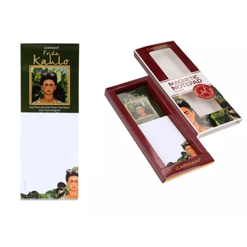 Mágneses notesz 6x18cm,Frida Kahlo:Önarckép tövisnyaklánccal és kolibrivel, H.C.022-0240 Mágneses notesz 6x18cm,Frida Kahlo:Önarckép tövisnyaklánccal és kolibrivel, H.C.022-0240