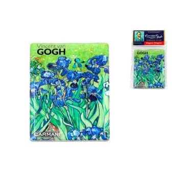 Hűtőmágnes 50x70mm, Van Gogh:Írisz, H.C.013-1016 Hűtőmágnes 50x70mm, Van Gogh:Írisz, H.C.013-1016
