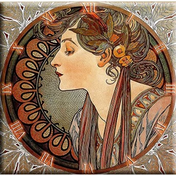 Üveg falióra 30x30cm,Tollak, D.I.19-22 Üveg falióra 30x30cm,Tollak, D.I.19-22