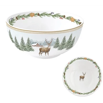 Porcelántál 15cm, White Forest, R2S.1191WHIF