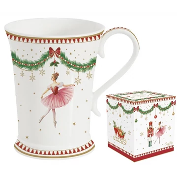 Porcelánbögre 300ml, dobozban, Magie de Noel, R2S.1794MNOE