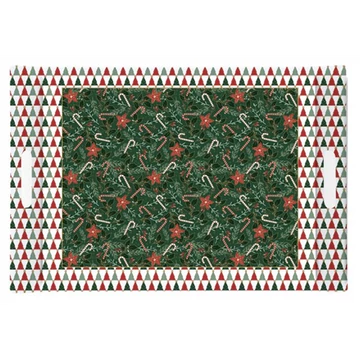 Műanyag tálca 49x34cm, Atmosphere, Fancy Christmas, R2S.300FACH