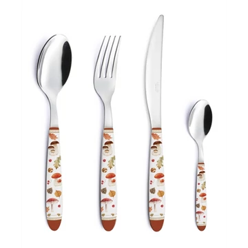 Rozsdamentes villa műanyag dekorborítású nyéllel, Autumn Breeze, R2S.2270AUBR