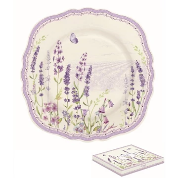 Porcelán desszerttányér 20cm,dobozban,Lavender Field, R2S.1176LAVF Porcelán desszerttányér 20cm,dobozban,Lavender Field, R2S.1176LAVF