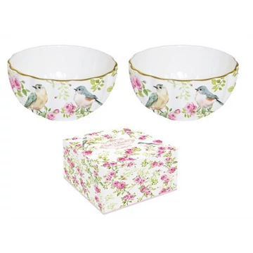 Porcelán tálkaszett 2db-os 12cm,250ml dobozban,Spring Time, R2S.1286SPRI