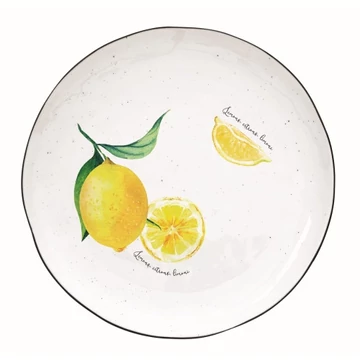 Porcelán lapostányér 26cm,Amalfi, R2S.2200AMAL