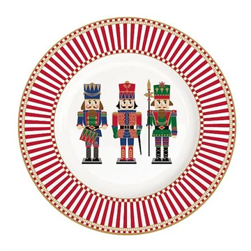 Porcelán desszerttányér 19cm, Nutcracker, R2S.944NUTC