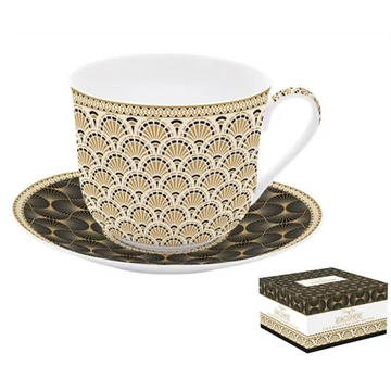 Porcelán reggelizőcsésze+alj 400ml, dobozban, Atmosphere Egyptology, R2S.1454EGYP Porcelán reggelizőcsésze+alj 400ml, dobozban, Atmosphere Egyptology, R2S.1454EGYP