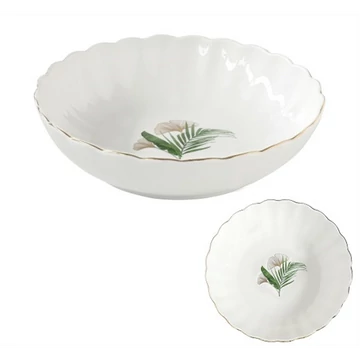 Porcelán mélytányér 20cm, Exotique, R2S.1291EXOT