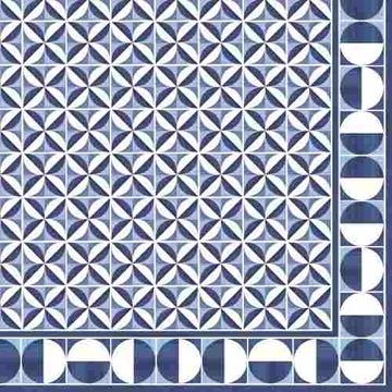 Papírszalvéta 33x33cm, Geometric Blue, 20db-os, Atmosphere, R2S.414GBLU Papírszalvéta 33x33cm, Geometric Blue, 20db-os, Atmosphere, R2S.414GBLU