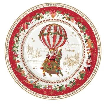 Porcelán desszerttányér 19cm, Christmas Memories, R2S.944CHME Porcelán desszerttányér 19cm, Christmas Memories, R2S.944CHME
