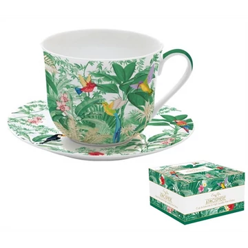 Porcelán reggelizőcsésze+alj 400ml dobozban,Exotic Heaven, Atmosphere, R2S.1454HEAV Porcelán reggelizőcsésze+alj 400ml dobozban,Exotic Heaven, Atmosphere, R2S.1454HEAV