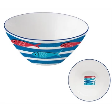 Porcelántál 16cm,Sardine's Party, R2S.2223SARD