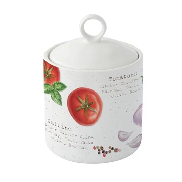 Porcelán konyhai tároló 10,5x15,5cm,Home & Kitchen, R2S.2212HOMK