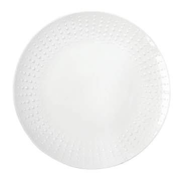 Porcelán desszerttányér 21cm,Drops White, R2S.2762DROW
