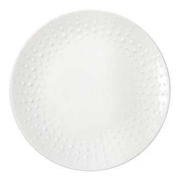 Porcelán desszerttányér 16cm,Drops White, R2S.2763DROW