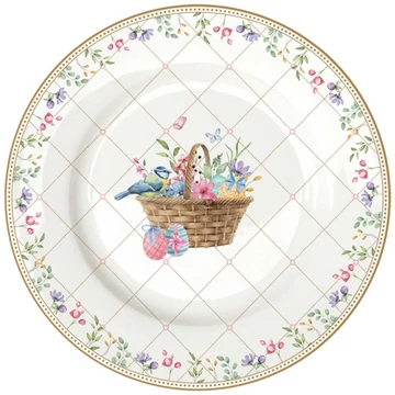 Porcelán desszerttányér 19cm, Spring Bloom, R2S.944SPBL