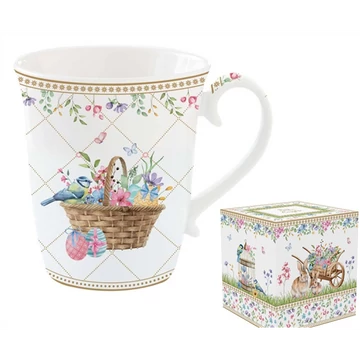 Porcelánbögre 275ml, dobozban, Spring Bloom, R2S.1171SPBL