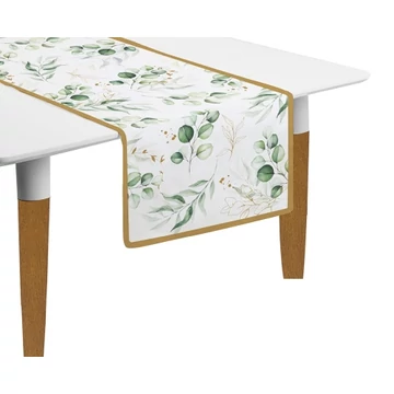 Asztali futó 45x140cm 2db-os,100% pamut,Botanique, R2S.2631BOTQ