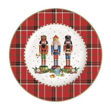Porcelán desszerttányér 19cm, Vintage Nutcracker, R2S.944VNUT