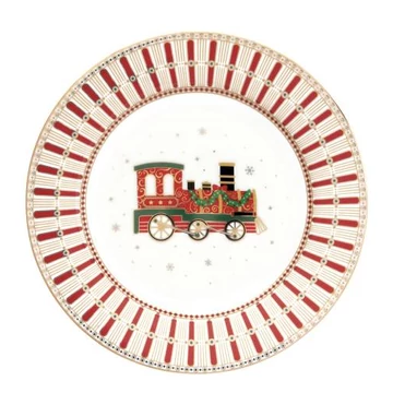 Porcelán desszerttányér 19cm, Polar Express, R2S.944EXPR