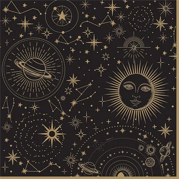 Papírszalvéta 33x33cm, Celestial,20db-os, R2S.414CELE