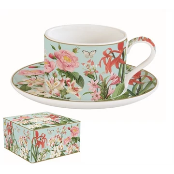 Porceláncsésze+alj 240ml, dobozban, Botanic Garden, R2S.133BGAR Porceláncsésze+alj 240ml, dobozban, Botanic Garden, R2S.133BGAR