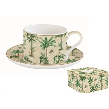 Porceláncsésze+alj 240ml, dobozban, Oasis			, R2S.133OASI Porceláncsésze+alj 240ml, dobozban, Oasis			, R2S.133OASI