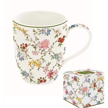Porcelánbögre 350ml dobozban, Garden Dreams, R2S.918GADR