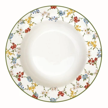 Porcelán mélytányér 21,5cm, Garden Dreams, R2S.943GADR