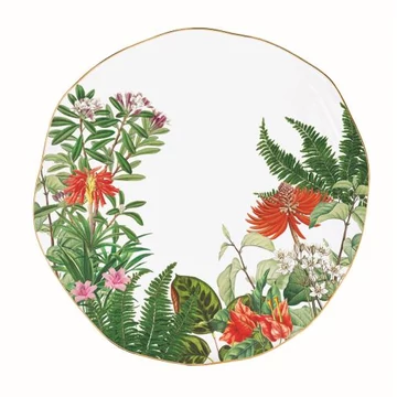Porcelán lapostányér 26cm, Exotica, R2S.1583EXCA