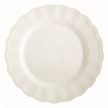 Porcelán lapostányér 26cm, Elite white, R2S.2880ELIW