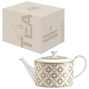 Porcelán teáskanna 1200ml, dobozban, Déco, P.M.PM0128DECO