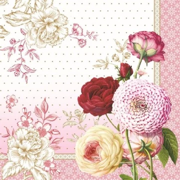Papírszalvéta 33x33cm,Renaissance, 20db-os, R2S.414RENA