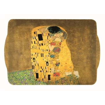 Műanyag tálca 33x22cm,Klimt:The Kiss, R2S.531KLI1