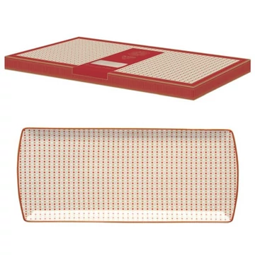 Porcelántálca 35x15cm, dobozban, Imperial, P.M.PM0131IMPE