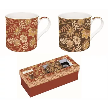 Porcelán bögreszett 2db-os, 300ml, dobozban, Atmosphere, Fleurs Des Reves, R2S.178FREV Porcelán bögreszett 2db-os, 300ml, dobozban, Atmosphere, Fleurs Des Reves, R2S.178FREV