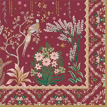Papírszalvéta 33x33cm, 20db-os, Eclectic Chic, R2S.414ECLE