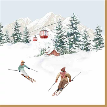 Papírszalvéta 33x33cm, Chalet, 20db-os, R2S.414CHAL Papírszalvéta 33x33cm, Chalet, 20db-os, R2S.414CHAL