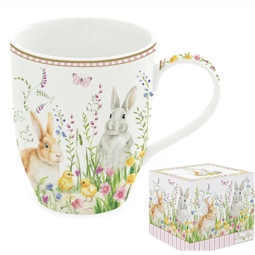 Porcelánbögre 350ml dobozban, Happy Easter, R2S.918EAST