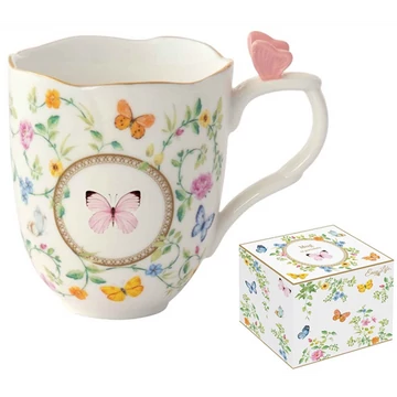Porcelánbögre 350ml dobozban,Dancing Butterflies, R2S.3123DANB Porcelánbögre 350ml dobozban,Dancing Butterflies, R2S.3123DANB