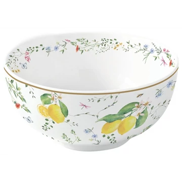 Porcelántálka 12cm, Fleurs et Citrons, R2S.1190FCIT