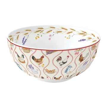 Porcelántál 15cm, Country Life, R2S.1191CLIF